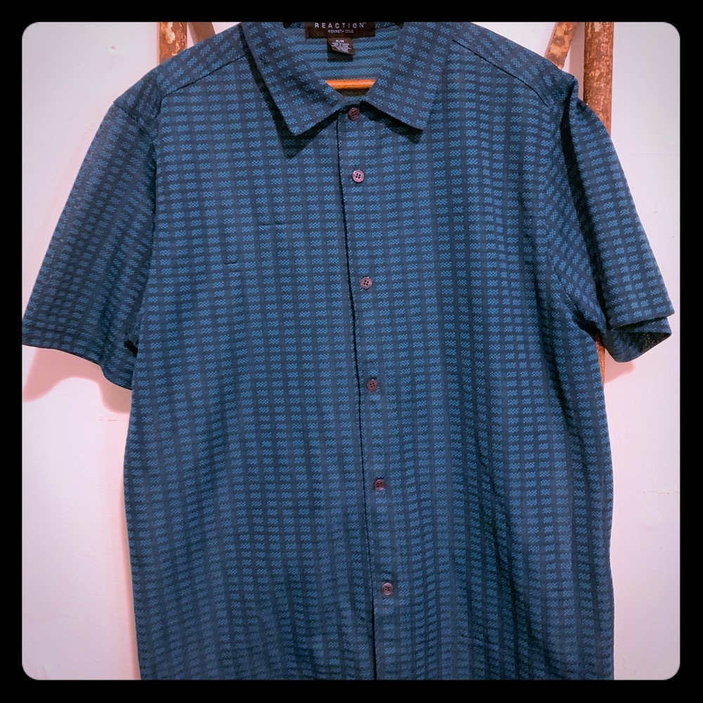 Vintage sheer poly blend shirt